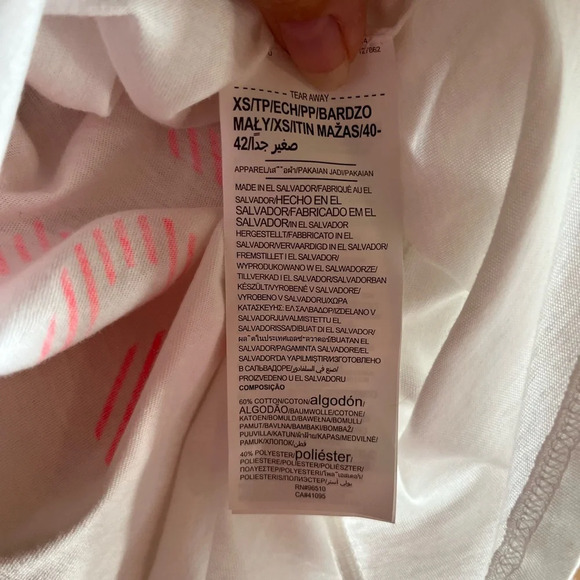 Under Armour Can’t Slow Me Down White Tank Top Extra small - Picture 3 of 3